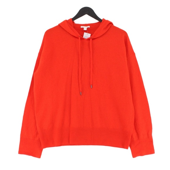 COS pure wool red hoodie - Picture 7 of 8